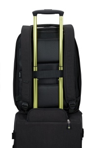 Samsonite Securipak - Rucsac de calatorie extensibil 15.6 inches, 45 cm, 25.5/30 L, negru (otel negru) - Img 5