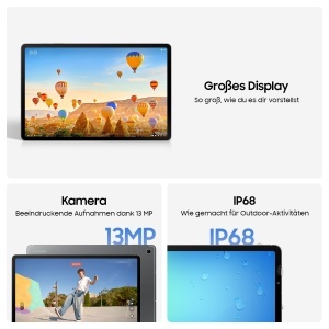 Samsung Galaxy Tab S10 FE Tableta Android 128GB 8GB RAM 5G Gray cu S Pen - Img 5