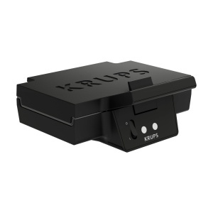 Sandwich Maker Krups pentru paine prajita perfect pregatita in forma triunghiulara placi cu acoperire antiaderenta curatare usoara fara ardere lumina  - Img 1