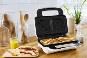 Sandwich Maker si Waffeleisen Tefal SW7011, 850W, Placi Antiaderente, Dimensiuni Mari - Img 8