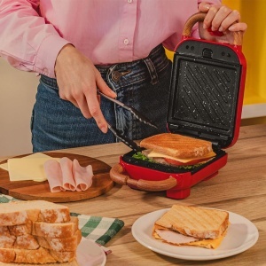 Sandwichmaker Cecotec Vintage RockNtoast Retro 700W Placi interschimbabile Design Retro - Img 6