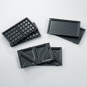 Sandwichmaker SEVERIN SA 2968 3-in-1 1000W Placi Intercambiabile Negru - Img 10