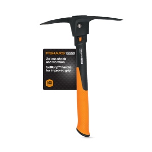 Sapa Fiskars Pro IsoCore 0,7 kg, cu sistem de control al socurilor, portocalieneagra