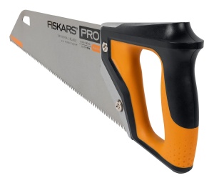 Saw Handsaw Fiskars Pro, 38 cm, negruorange, pentru lemn si PVC - Img 2