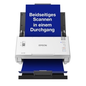 Scaner de documente Epson WorkForce DS-410 scaner A4 scanare fata-verso cu o singura trecere 600 dpi USB 20