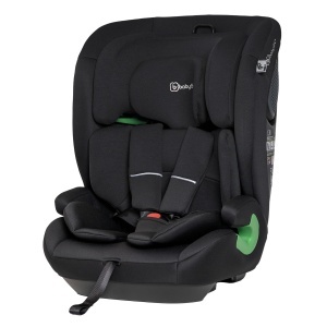 Scaun auto babyGO Lumo I-Size pentru copii 76-150 cm, Negru
