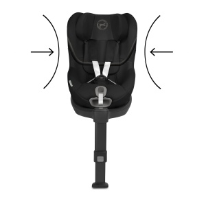 Scaun auto copii CYBEX Sirona S2 i-Size Moon Black 360deg rotativ - Img 3