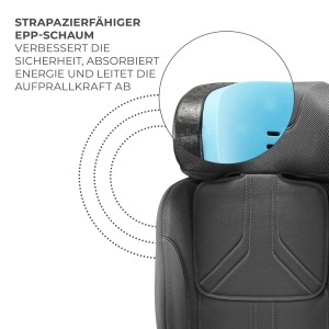 Scaun auto copii Kinderkraft XRIDER2 i-Size 0-25 kg 360deg rotativ Isofix Gri - Img 6