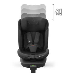 Scaun auto Kinderkraft I-360 4-in-1, pentru copii 0-12 ani, negru - Img 8