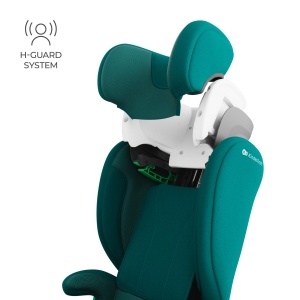 Scaun Auto Kinderkraft JUNIOR FIX2 PRO, 15-36kg, I-SIZE, Verde, cu Isofix - Img 6