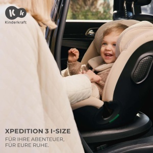 Scaun auto Kinderkraft XPEDITION 3 I-SIZE 40-150 cm, Rotativ 360, Negru - Img 3