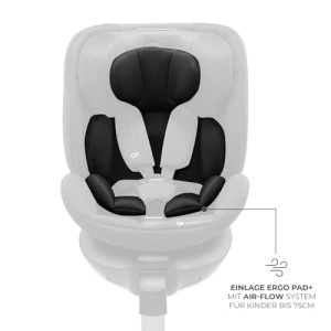 Scaun auto Kinderkraft XRIDER2 I-SIZE 40-150 cm, 5-Puncte, Negru - Img 10