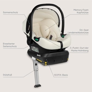 Scaun Auto Lionelo Astrid i-Size cu Baza ISOFIX, 40-87 cm, 3-Puncte, Dri-Seat - Img 11