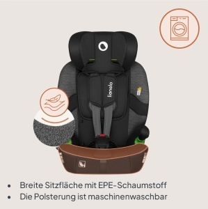Scaun auto Lionelo Billy i-Size pentru copii 76-150 cm, ISOFIX, 5-Punct Gurt - Img 8