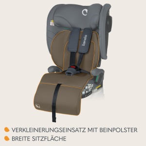 Scaun Auto Lionelo Nelly i-Size, Faltabil, 76-150 cm, ISOFIX, Cu Protectie Laterala - Img 7