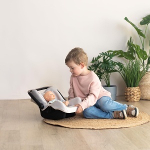Scaun auto pentru papusi Smoby Maxi-Cosi, cu maner reglabil si siguranta, pentru papusi de max. 42 cm - Img 2