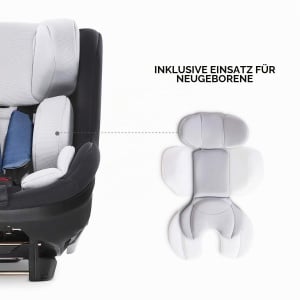Scaun Auto Reboard Hauck iPro Kids pentru Bebei, 0-18 kg, Culoare Denim - Img 5