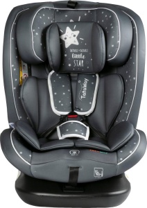 Scaun auto Tataway I-Size 40-150 cm, rotativ 360 grade, cu Isofix, grupa 0-1-2-3 - Img 2