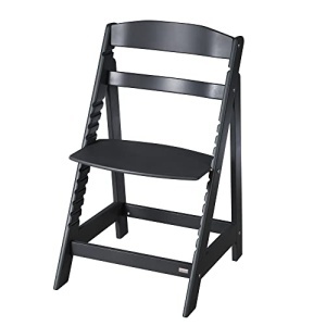 Scaun de masa Babyhochstuhl Sit Up Flex - din lemn, ajustabil, negru - Img 3