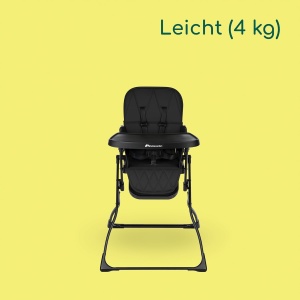 Scaun de masa Bebeconfort Lily, ultracompact, 6-36 luni, 4 kg, Graphite - Img 4
