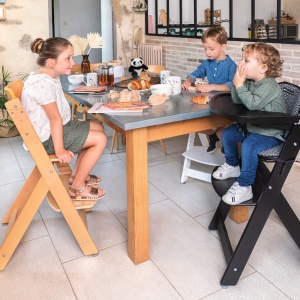 Scaun de masa Bebeconfort Timba, ajustabil, 6 luni - 99 ani, gri cald - Img 7