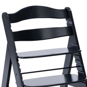 Scaun de masa pentru copii Hauck Alpha Black lemn de fag reglabil pana la 90 kg - Img 10