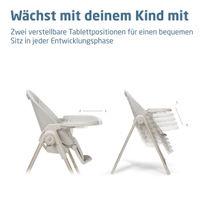 Scaun de masa pentru copii Maxi-Cosi Ava, 0-3 ani, 15 kg, Bej Elegance - Img 6