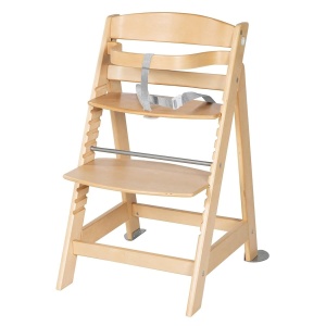 Scaun de masa pentru copii Roba Born Up 2in1, culoare gri, cu functie de leagan - Img 3