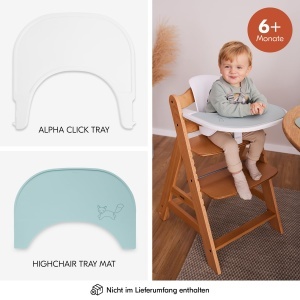 Scaun inalt hauck Beta din lemn, gri inchis, pentru copii 6 luni - 90 kg - Img 12