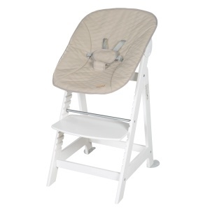 Scaun inalt pentru copii Roba Born Up 2in1, cu suport pentru bebelusi, culoare gri - Img 3