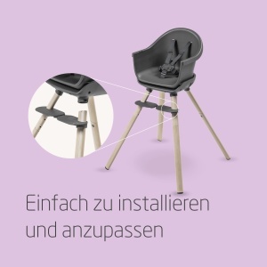 Scaun multifunctional Maxi-Cosi Moa 4-in-1 transformabil 0-25 kg Beyond Graphite - Img 4