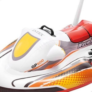 Scooter de apa Intex 57520NP, Vinyl, 117x77 cm, Multicolor - Img 3
