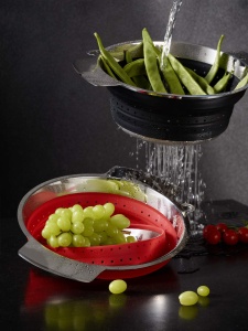 Seier Faltabil ROSLE, 24 cm, Inox 1810, Negru - Img 4