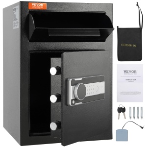 Seif cu fanta VEVOR SS-515, capacitate 2,5 L, cu cod electronic si 2 chei de urgenta - Img 9