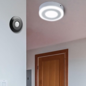Senzor de Miscare PIR V-TAC VT-5087, Deckenstrahler, 360, Negru - Img 3
