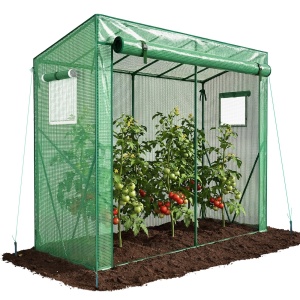 Serra VOUNOT 200x77x170 cm, cu Acoperire PE 135gm, Verde