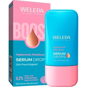 Serum Hialuronic Weleda 30ml cu Ciuperca de Zapada, Vegan, Glow