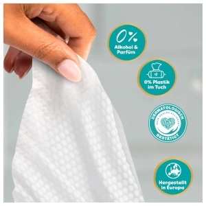 Servetele umede Pampers Aqua Soft Touch, 48 bucati, 99 apa, fara alcool - Img 5