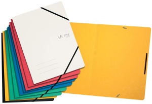Set 10 Mape A4 VON Leitz, Capacitate 150 Fisiere, Culoare Multicolora