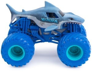 Set 2 Monster Trucks Batmobil si Megalodon 164 - Spin Master - Img 4