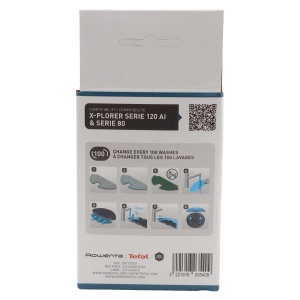Set 3 lavete microfibra Rowenta ZR1770, pentru aspirator robot Xplorer Serie 80120, antialergic, pentru par de animale - Img 2