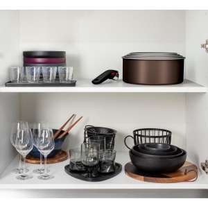 Set 3 Piese Tefal Ingenio XL Force, 2428 cm, Antiaderent, Design Compact - Img 2