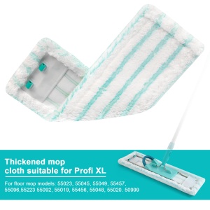 Set 3 Piese Wischbezuge Leifheit Profi XL, Microfibre, Compatibilitate Extinsa - Img 3