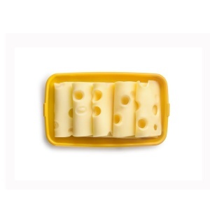 Set 4 Capace pentru Mezeluri IBILI, 24,8 x 14,4 x 3,3 cm, Plastic BPA-Free, Culori Diverse - Img 5