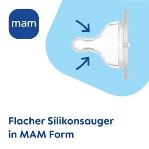 Set 4 Suporturi MAM pentru Supt, Model 3, pentru 4 luni, din Silicon SkinSoft - Img 5