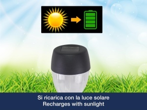 Set 5 Lampi Solare Exterioare Beper P207ILO050, IP44, LED, Autonomie 6-8 Ore - Img 6