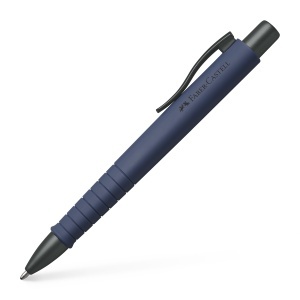 Set 5 Pixuri Faber-Castell Poly Ball Urban Blue, Ergonomice, Cu Cerneala Documente - Img 2