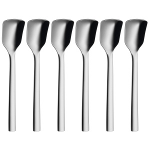 Set 6 Eisloffel WMF Nuova, Cromargan Edelstahl, 14 cm, Spalare la masina