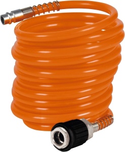 Set accesorii compresor Einhell 3 piese 8 bar furtun 5 m pistol suflare si umflare roti - Img 5