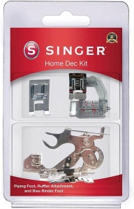 Set accesorii pentru masina de cusut SINGER Paspelare Schragband si Rufe Compatibilitate extinsa